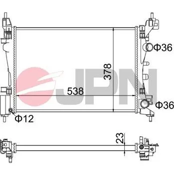 Motor automobilu JPN-60C9037-JPN