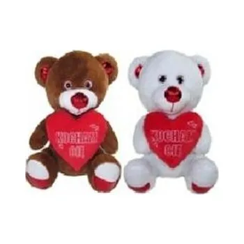 plyšák Miś Kocham Cię 25cm MIX