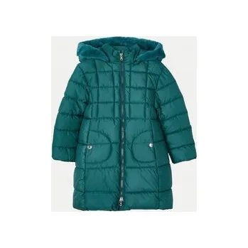 Dívčí bunda Mayoral Dívčí péřová bunda zelená 4490