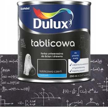 barva na zeď Dulux Barva Tabulová Černá pro psaní křídou 250ml
