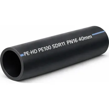 Vodovodní potrubí PE-HD PE100 SDR11 PN16, 40mm