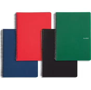 Dětské zboží Twin wire blok A4 PP Classic assort