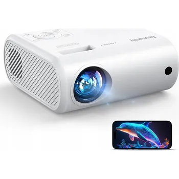 Projektor FILMOVÝ PROJEKTOR POYBPCY K8 5G WIFI SMART PROJEKTOR OBRAZU DOMÁCÍ KINO S DÁLKOVÝM OVLADAČEM