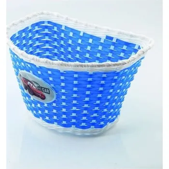 Přední plastový košík na kolo pro dítě modrý NEPLATÍ