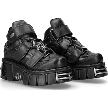 Pánská zimní obuv boty kožené dámské - 285-S1 - NEW ROCK - M.285-S1 - 43