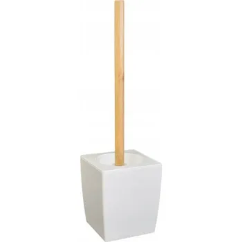 WC štětka Moderní WC kartáč toaletní bílý odolné provedení stylový velký