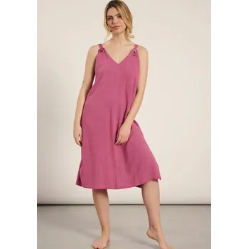 Dámské šaty Dámské plážové šaty Muydemi – fuxia, fuxia L i321_122439-476662