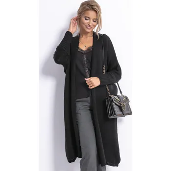 Dámský svetr TopMode Jemný midi kardigan s vlnou 576842