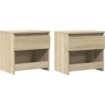 Noční stolek Noční stolek/stolek dub sonoma 40x30x39 cm se zásuvkou a úložným prostorem