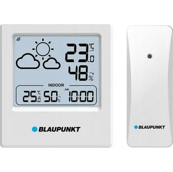 Meteostanice Meteostanice Blaupunkt WS10WH s Venkovním Čidlem a Předpovědí Počasí