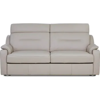 Pohovka Elegantní, kožená 3-místná pohovka pro každodenní spaní s matrací do obývacího pokoje Papavero - Vero s2 132 198x104 cm