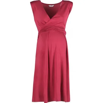 Dámské šaty BELLYBUTTON MATERNITY šaty s ramínky, červená, velikost S