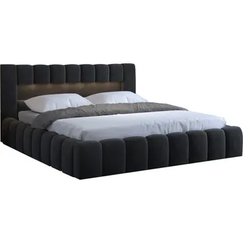 Ložnice Postel 140 Lamica s LED osvětlením, roštem a úložným prostorem - ELTAP Monolith 97 162x90 cm