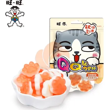 Cukrovinka WANTWANT Pomerančový jogurt jemný bonbon Cat's Claw 45g