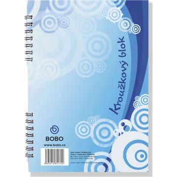 Blok Blok s boční vazbou A5, čistý, 40 listů