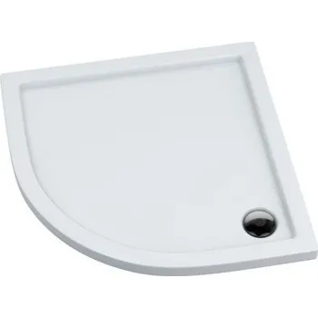 Sprchová vanička Akrylátová sprchová vanička "Onnline" 90x90x5 cm R55 půlkruhová