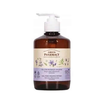 Intimní hygienický prostředek GREEN PHARMACY Gel pro intimní hygienu ŠALVĚJ LÉKAŘSKÁ 370 ml