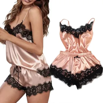 Dámské pyžamo SNM dámské pyžamo polyester vícebarevné, univerzální velikost