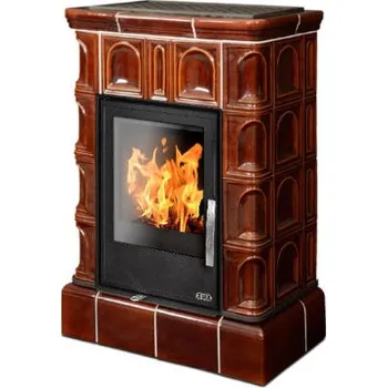 Krbová kamna ABX Britania KP I kachlový sokl hnědá