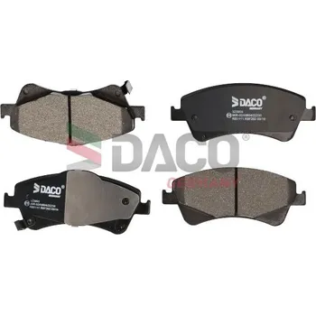Auto-moto Sada brzdových destiček, kotoučová brzda DACO GERMANY 323903