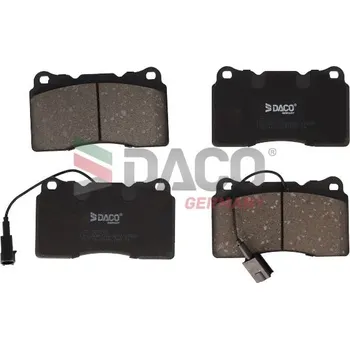 Brzdová destička Sada brzdových destiček, kotoučová brzda DACO GERMANY 320110