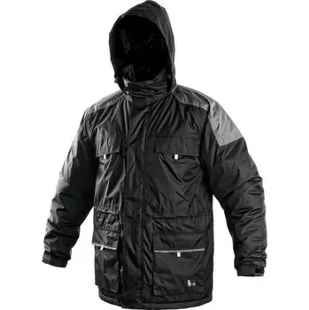 pracovní bunda Canis CXS Bunda FREMONT zateplená, černo-šedá - AKCE! 121000581097 3XL Černá/šedá