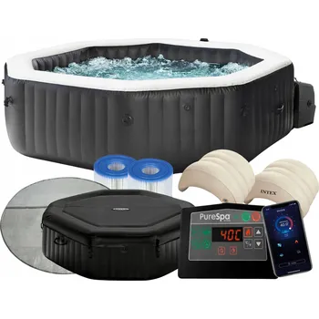 Bazén Nafukovací hydromasážní Bazén Intex 1098 l kulatý