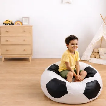 Sedací pytel Sedací vak fotbalový míč 450L, 100 cm XXL r.12