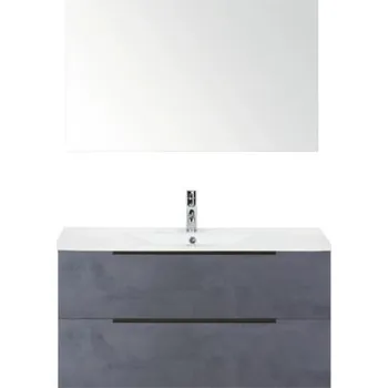 Koupelnový nábytek Koupelnová sestava Sanox Seville 100 cm beton antracit