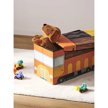 Nábytek Sinsay - Taburet - oranžová - 643CP-22X - 643CP-22X-ONE