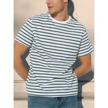 Pánské tričko Sinsay - Tričko s krátkým rukávem - zelená - 1026Z-77X - 1026Z-77X-XS