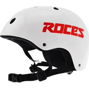Cyklistická přilba ROCES Přilba s agresivním logem S BÍLÁ