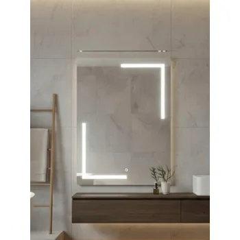 Zrcadlo Via Lactea Zrcadlo LED | 21 rozměrů Dotykové | 100x80cm | Neutrální bílá 4000K