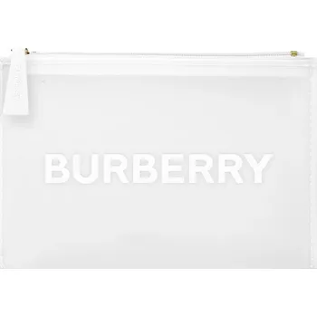 Kosmetická taška Kosmetická taštička Burberry Clear Makeup Bag průhledná