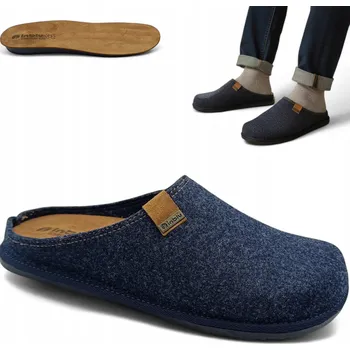 Pánské pantofle Pánské pantofle INBLU SI000025 námořnická modrá (šedomodré) vel. 45