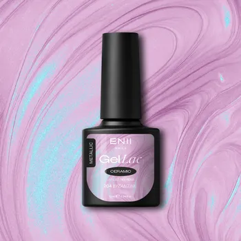 Lak na nehty ENII NAILS Gel lak Ceramic 204 Byzantine - gelový lak bez HEMA, 10 ml