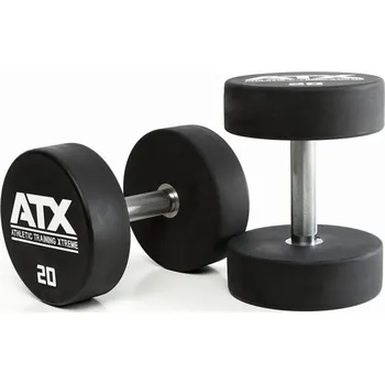 Jednoruční činka ATX LINE URETHAN 25 kg