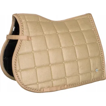 B Podsedlová Dečka univerzální Equestrian Queen ROTTERDAM 25SS béžový s brokátem FULL VS