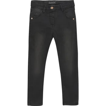 Kojenecká souprava Minymo - Dívčí jeggíny- Slim fit - Grey Black Varianta:: 104