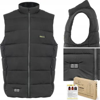 Pánská vesta Mission Air pánská vesta e-vest S + Powerbank černá, velikost S