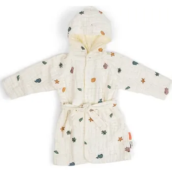 Done by Deer Župan Sea friends GOTS béžový 3-4r