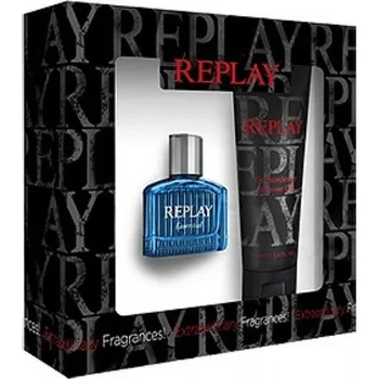 Pánský parfém Replay Essential for Him Dárková sada EDT 30 ml a sprchový gel 100 ml