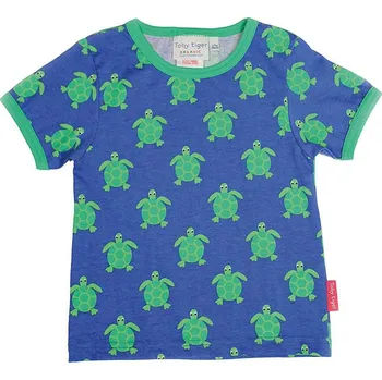 Dívčí tričko Tričko Toby Tiger Blau/ Grün 197403 68