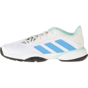 Dětská sálová obuv Tenisky adidas Weiß/ Hellblau 6661403 36.5