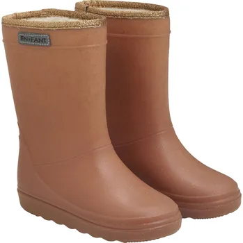 Chlapecké tenisky EnFant - Zateplené dětské holínky - Mocha Bisque Velikost: 25
