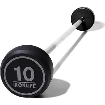 Sport Set rovných bicepsových činek IRONLIFE (10-45 kg)