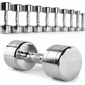 Sada jednoručních činek chrom ATX 1 - 10 kg