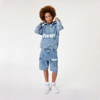 Dívčí mikina DKNY Blau 941799 164