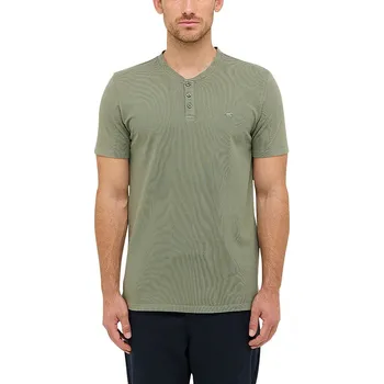 Pánské tričko Tričko Mustang Grün 5494505 XL