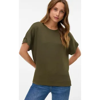 Dámské tričko Tričko Vero Moda Khaki 6779251 M